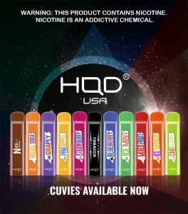 HQD Cuvie Disposable Vape Device - 3PK