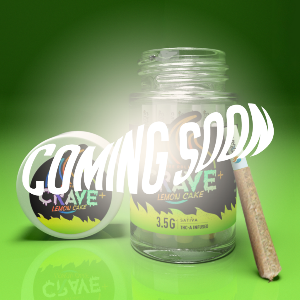 Crave 3.5G Preroll – Lemon Cake
